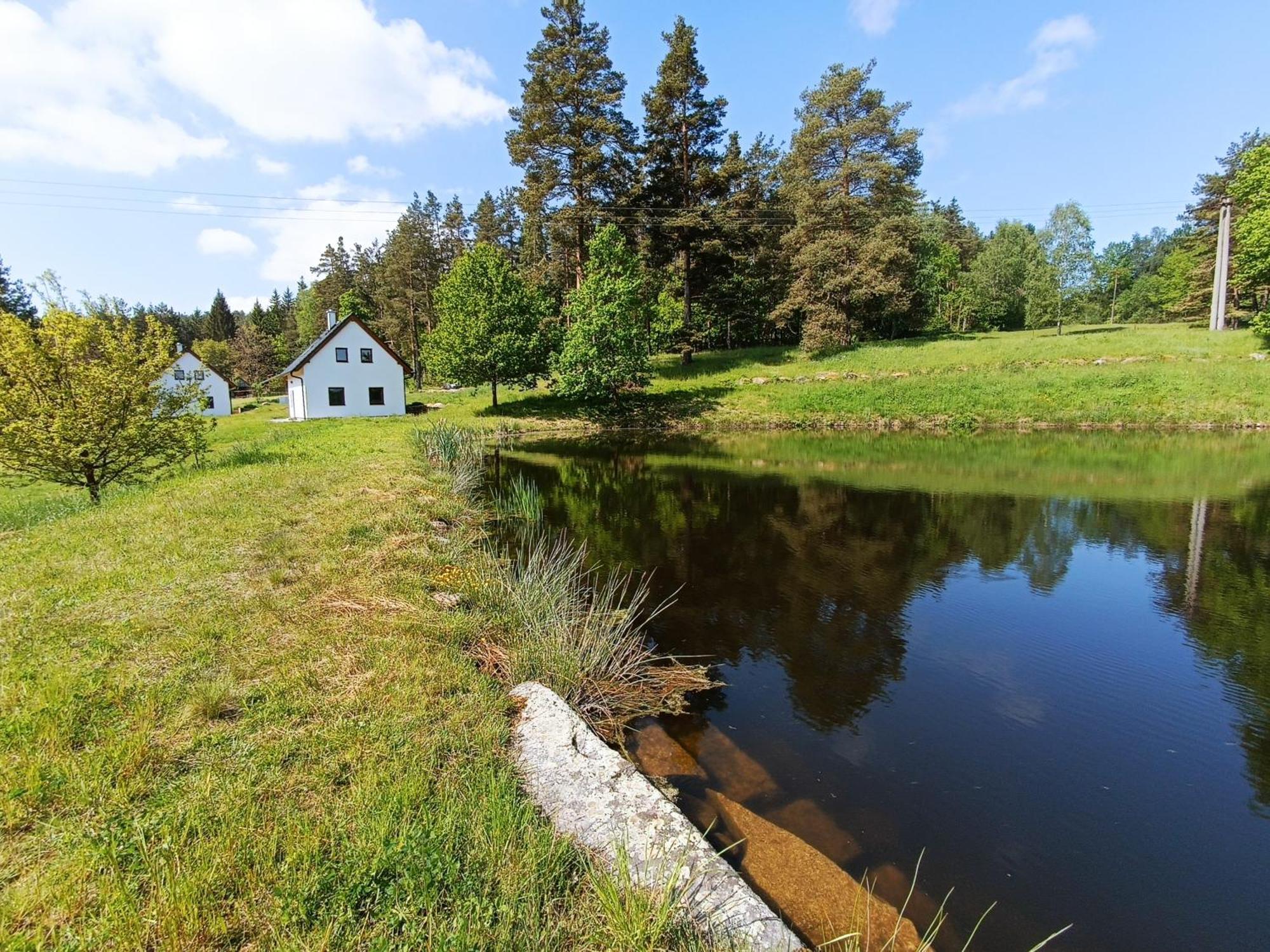 Klidna Lokalita Na Kraji Lesa, Cely Dum S Uschovnu Kol Nova Bystrice Exterior foto