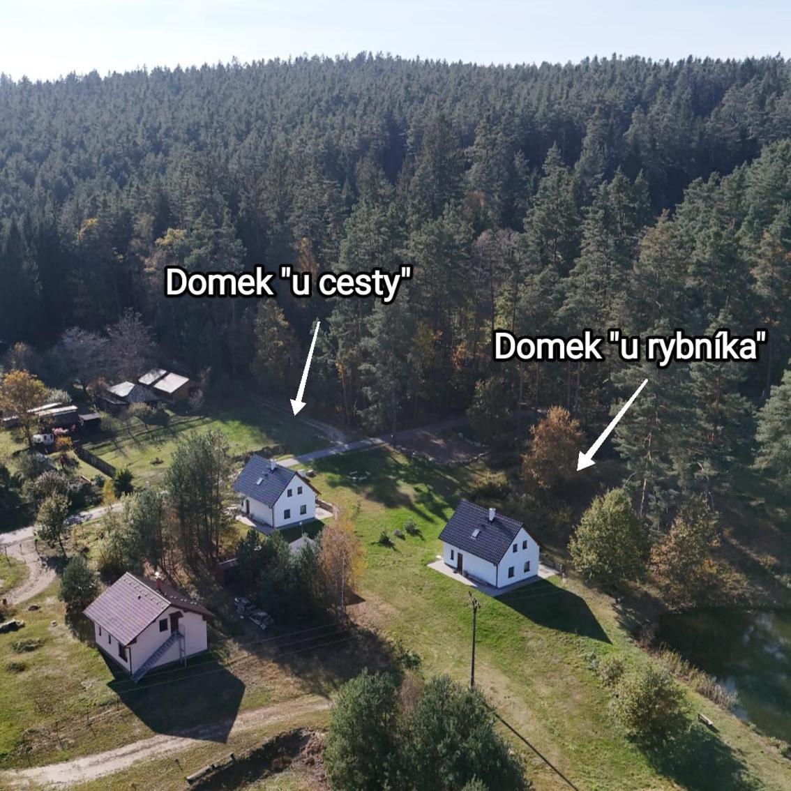 Klidna Lokalita Na Kraji Lesa, Cely Dum S Uschovnu Kol Nova Bystrice Exterior foto