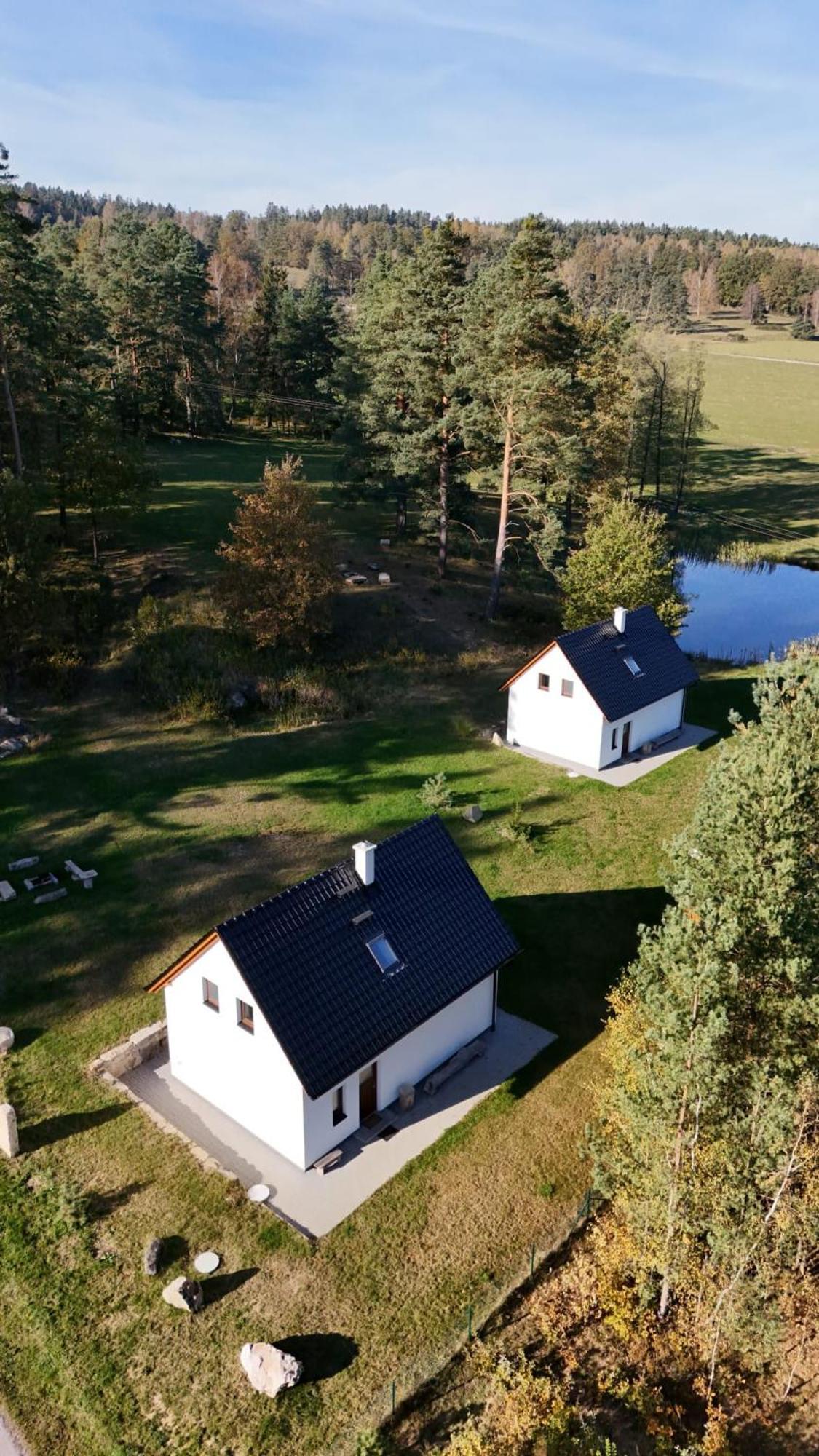 Klidna Lokalita Na Kraji Lesa, Cely Dum S Uschovnu Kol Nova Bystrice Exterior foto